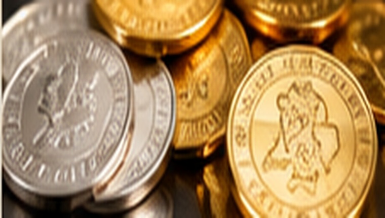 Gold and silver coins